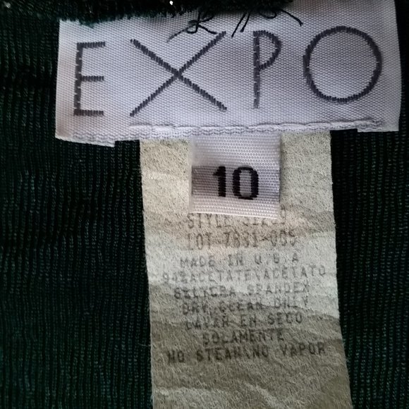 Vintage Holiday Dress - Picture 3 of 4